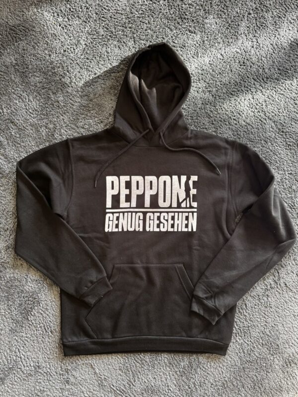 Kapuzenpullover *Genug gesehen*
